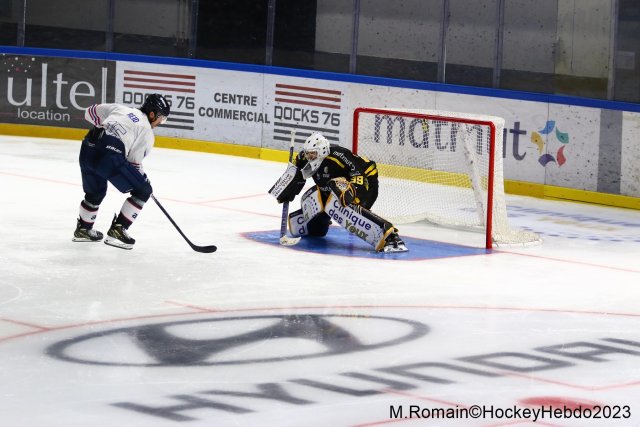 Photo hockey match Rouen - Angers  le 22/08/2023