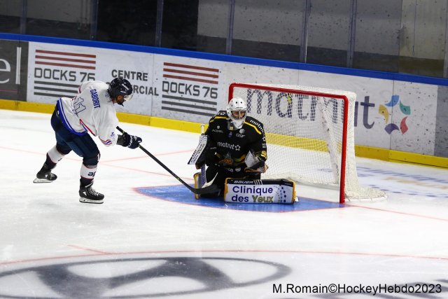 Photo hockey match Rouen - Angers  le 22/08/2023
