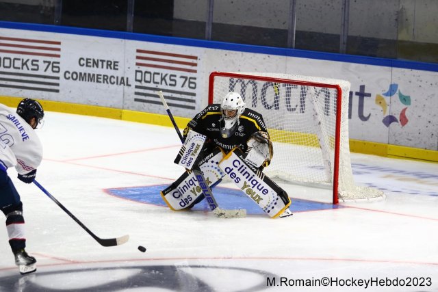 Photo hockey match Rouen - Angers  le 22/08/2023