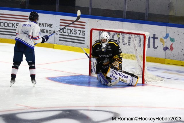 Photo hockey match Rouen - Angers  le 22/08/2023