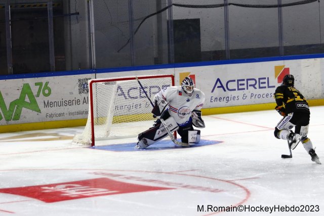 Photo hockey match Rouen - Angers  le 22/08/2023
