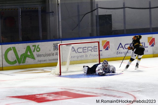 Photo hockey match Rouen - Angers  le 22/08/2023