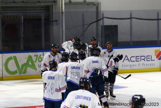 Photo hockey match Rouen - Angers  le 22/08/2023