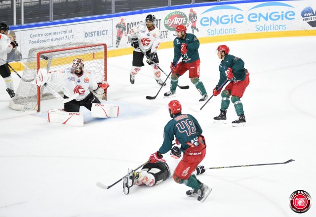 Photo hockey match Cergy-Pontoise - Amiens  le 22/08/2023