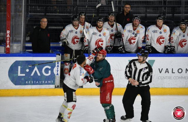 Photo hockey match Cergy-Pontoise - Amiens  le 22/08/2023