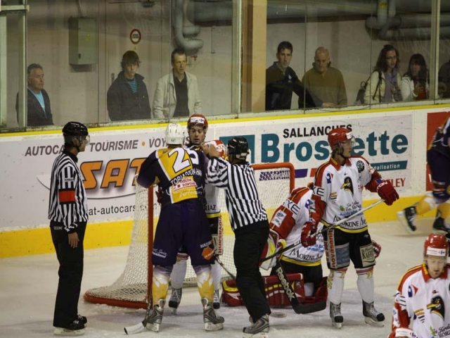 Photo hockey match Chamonix  - Morzine-Avoriaz le 26/09/2009