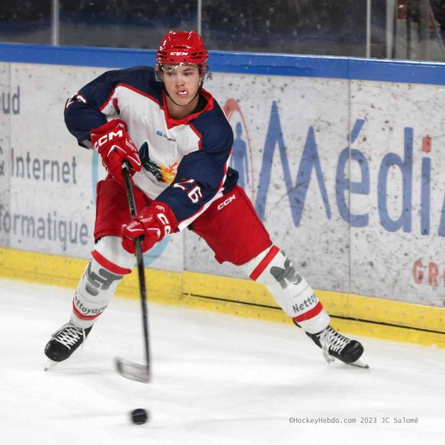 Photo hockey match Grenoble  - Rouen le 26/08/2023