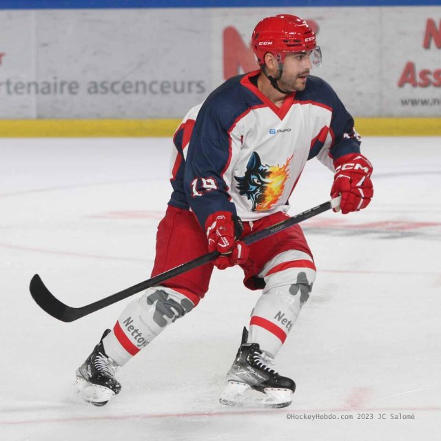 Photo hockey match Grenoble  - Rouen le 26/08/2023