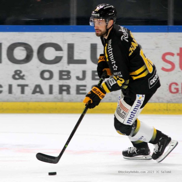 Photo hockey match Grenoble  - Rouen le 26/08/2023