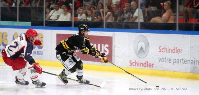 Photo hockey match Grenoble  - Rouen le 26/08/2023