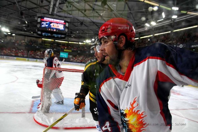 Photo hockey match Grenoble  - Rouen le 26/08/2023