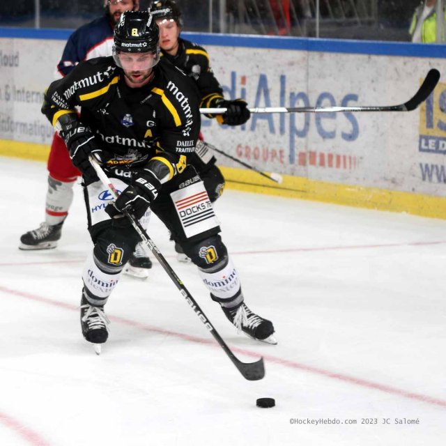 Photo hockey match Grenoble  - Rouen le 26/08/2023