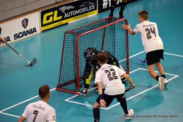 Photo hockey reportage EFCh : Bankówka Zielonka champion