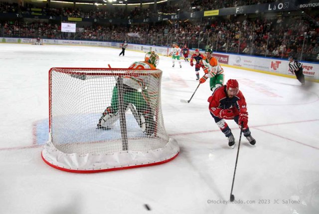 Photo hockey match Grenoble  - Trois-Rivières le 31/08/2023