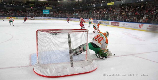 Photo hockey match Grenoble  - Trois-Rivières le 31/08/2023