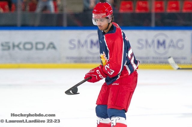 Photo hockey match Grenoble  - Trois-Rivières le 31/08/2023