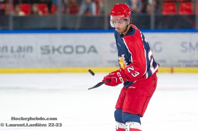 Photo hockey match Grenoble  - Trois-Rivières le 31/08/2023