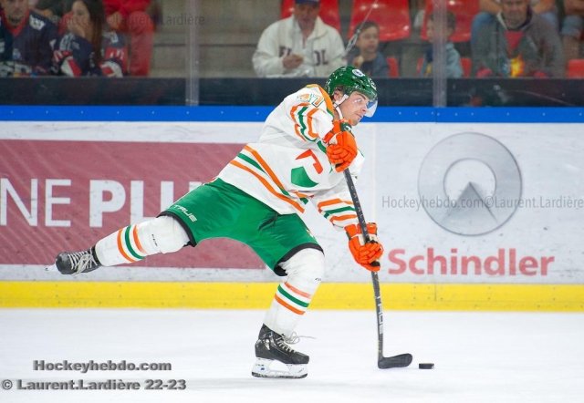 Photo hockey match Grenoble  - Trois-Rivières le 31/08/2023