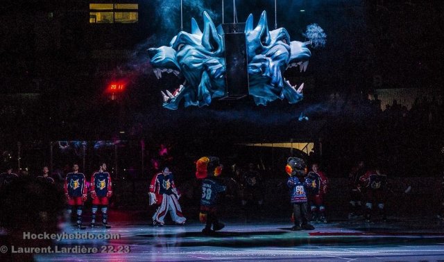Photo hockey match Grenoble  - Trois-Rivières le 31/08/2023