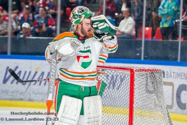 Photo hockey match Grenoble  - Trois-Rivières le 31/08/2023