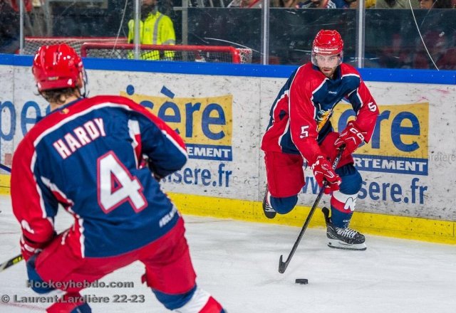 Photo hockey match Grenoble  - Trois-Rivières le 31/08/2023
