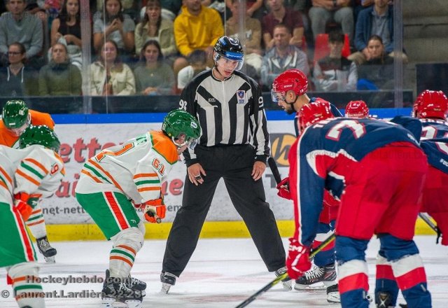 Photo hockey match Grenoble  - Trois-Rivières le 31/08/2023