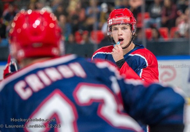 Photo hockey match Grenoble  - Trois-Rivières le 31/08/2023