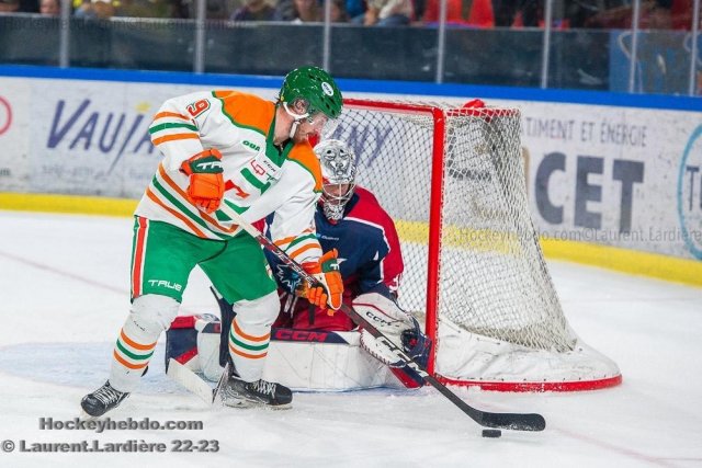 Photo hockey match Grenoble  - Trois-Rivières le 31/08/2023