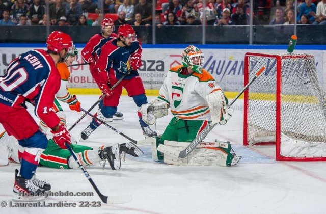 Photo hockey match Grenoble  - Trois-Rivières le 31/08/2023