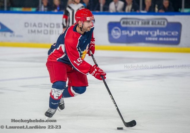 Photo hockey match Grenoble  - Trois-Rivières le 31/08/2023