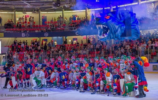Photo hockey match Grenoble  - Trois-Rivières le 31/08/2023