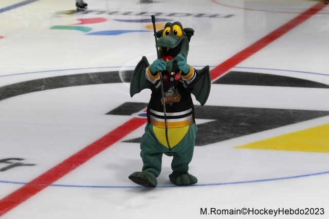 Photo hockey match Rouen - Ingolstadt  le 30/08/2023