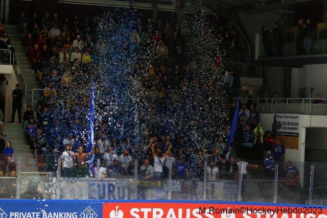 Photo hockey match Rouen - Ingolstadt  le 30/08/2023