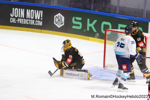 Photo hockey match Rouen - Ingolstadt  le 30/08/2023