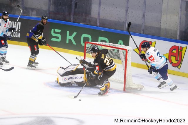 Photo hockey match Rouen - Ingolstadt  le 30/08/2023