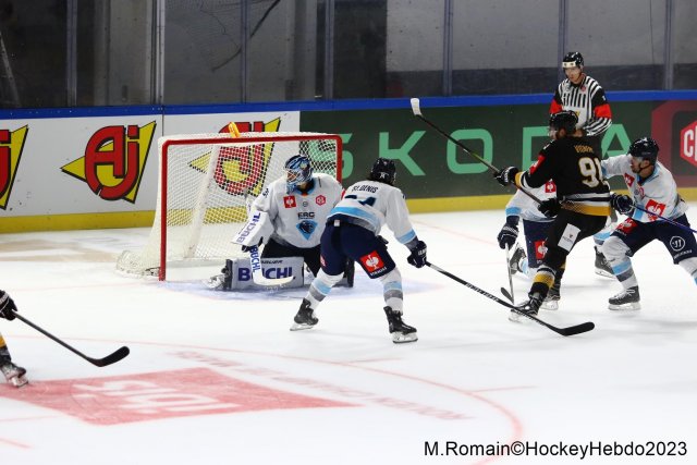 Photo hockey match Rouen - Ingolstadt  le 30/08/2023