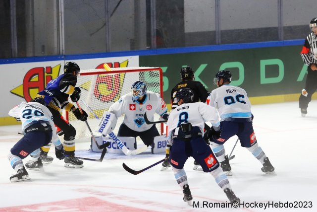 Photo hockey match Rouen - Ingolstadt  le 30/08/2023