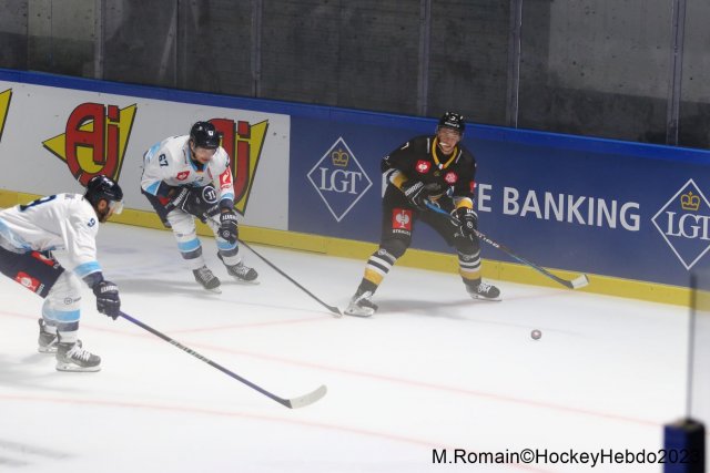 Photo hockey match Rouen - Ingolstadt  le 30/08/2023