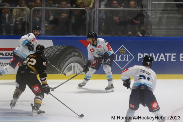 Photo hockey match Rouen - Ingolstadt  le 30/08/2023