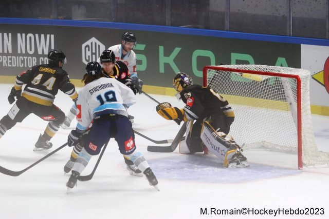 Photo hockey match Rouen - Ingolstadt  le 30/08/2023