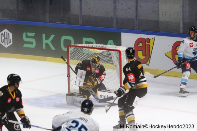 Photo hockey match Rouen - Ingolstadt  le 30/08/2023