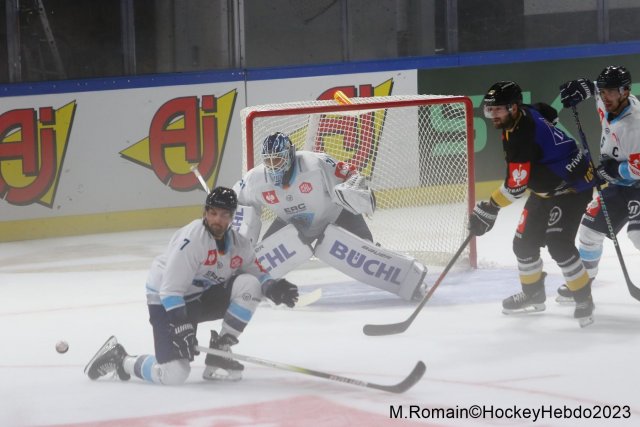 Photo hockey match Rouen - Ingolstadt  le 30/08/2023