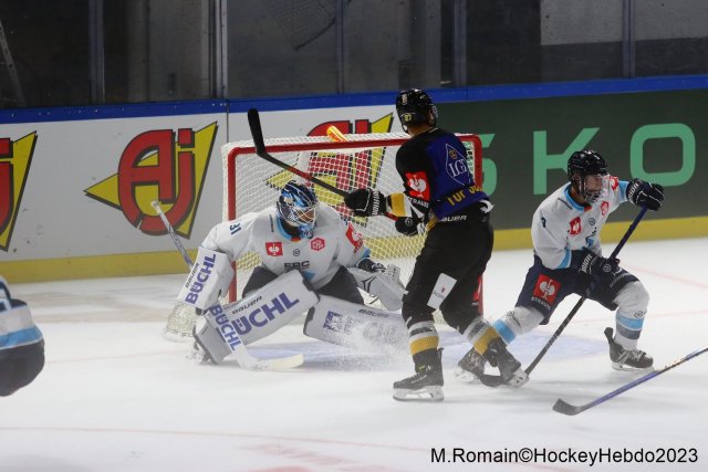 Photo hockey match Rouen - Ingolstadt  le 30/08/2023