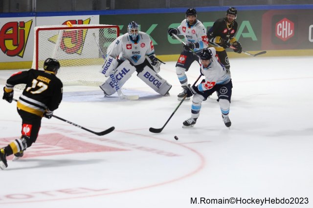 Photo hockey match Rouen - Ingolstadt  le 30/08/2023