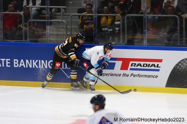Photo hockey match Rouen - Ingolstadt  le 30/08/2023