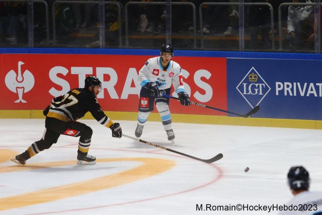 Photo hockey match Rouen - Ingolstadt  le 30/08/2023