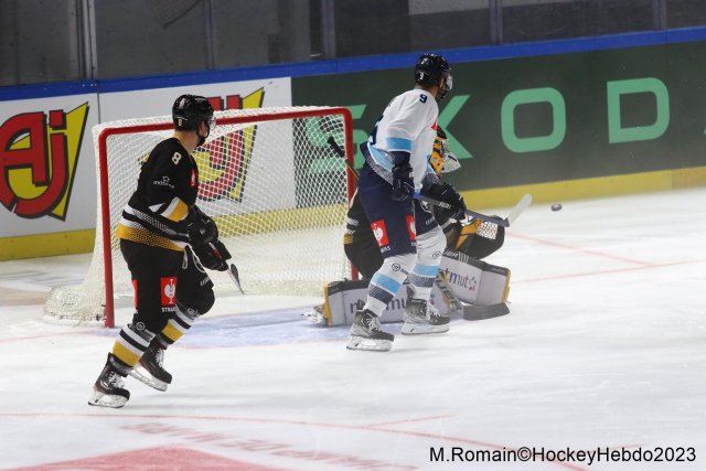 Photo hockey match Rouen - Ingolstadt  le 30/08/2023