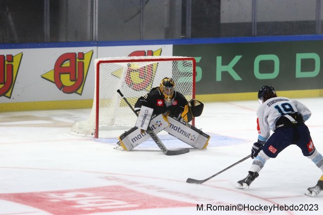 Photo hockey match Rouen - Ingolstadt  le 30/08/2023
