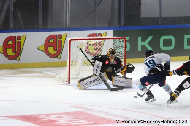 Photo hockey match Rouen - Ingolstadt  le 30/08/2023