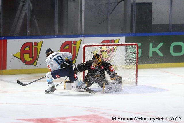 Photo hockey match Rouen - Ingolstadt  le 30/08/2023